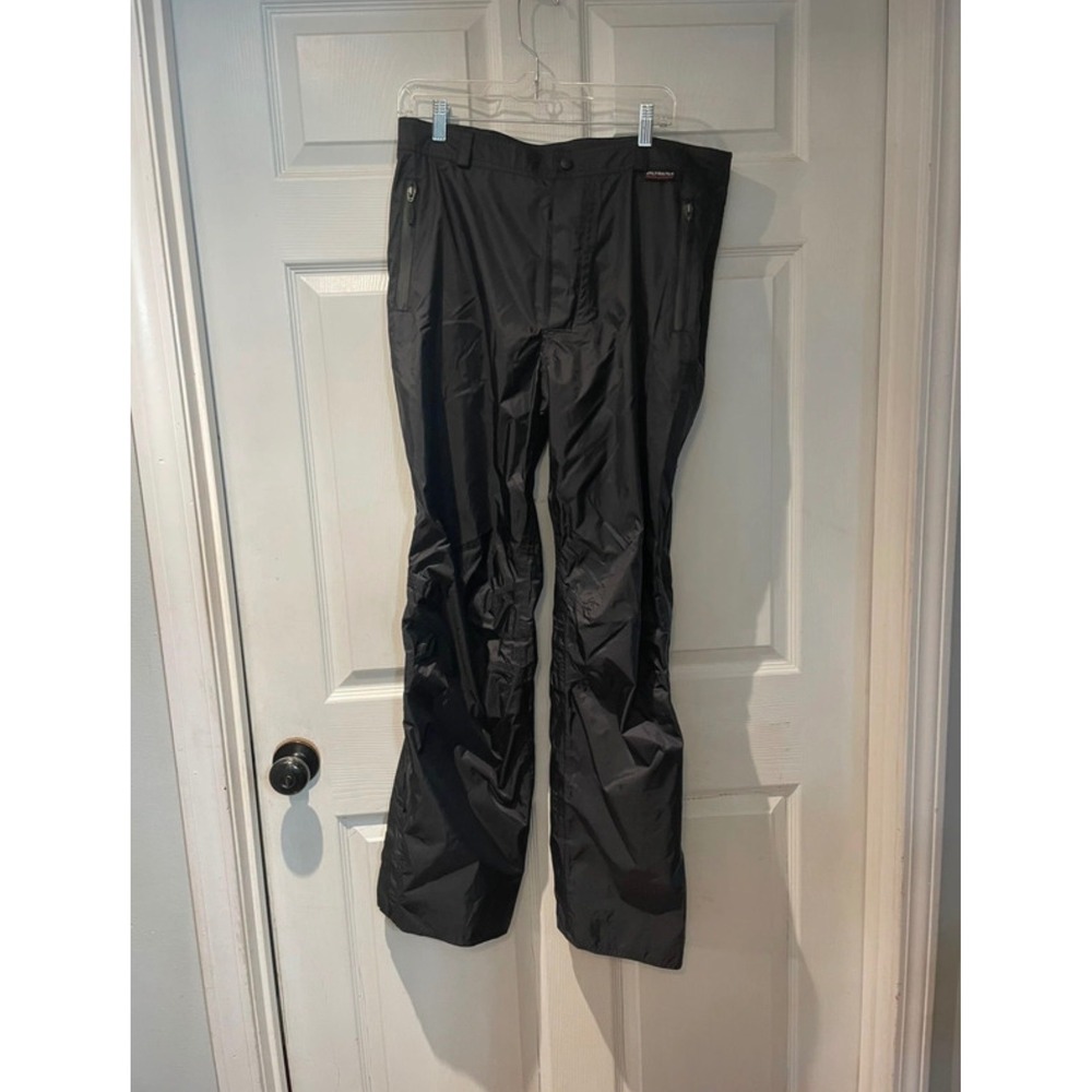 Olympia Moto Sports Black Nylon Motorcycle Riding Pants Women's Size 12